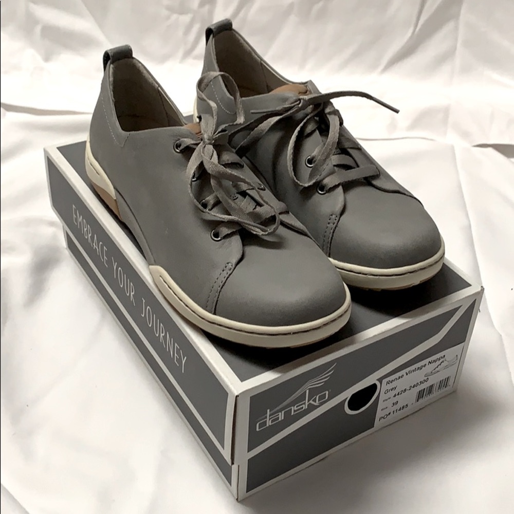 Dansko VINTAGE NAPPA Sneaker in Grey